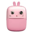 Mini Thermal Printer for Kids with Camera and Camcorder - Pink Foto 2