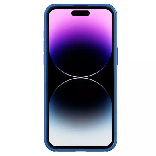Nillkin CamShield Pro PC+TPU Case for Iphone 15 Pro blue Фото num