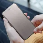 Forcell Elegance book type phone case for iPhone 16 Pro Max gray — Photo 6