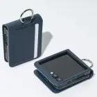 Mercury Basic Diary Case for Samsung Galaxy Z Flip7 Navy Blue — Foto 2