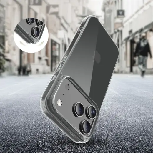 TECH-PROTECT FLEXAIR HYBRID IPHONE 17 PRO CLEAR Photo