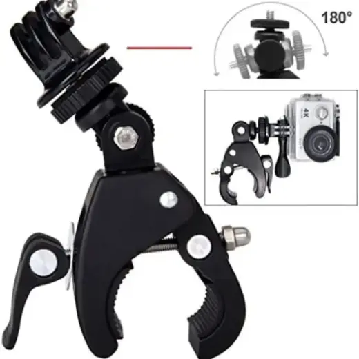 Bicycle flashlight holder rotates 360 degrees Foto 12