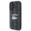 Lacoste Blend Monogram MagSafe Case for iPhone 16 Black — Foto 2