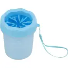 Ķepas tīrītājs : Trixie Paw cleaner, silicone/PP, M–L, blue Фото num