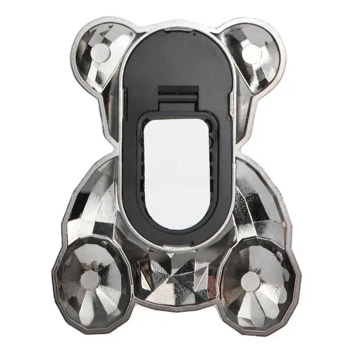 Phone stand BEAR - stick-on - black Foto 4