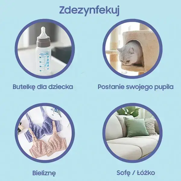 USAMS Mini UV-C Disinfecting Lamp Handheld Sterilizer white ZB159XDD01 (US-ZB159) Foto 9