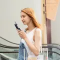 Jisulife Handheld Fan Life8 Mini Portable USB Fan with Power Bank and Flashlight - Blue Фото num