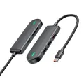 Hub USB-C Mcdodo HU-1430 5w1 (USB2.0*3,USB3.0*1,SD|TF) Фото num