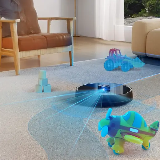 UWANT U100 Robot Vacuum Cleaner with Mop Function + Charging|Cleaning Station - Black Foto 12