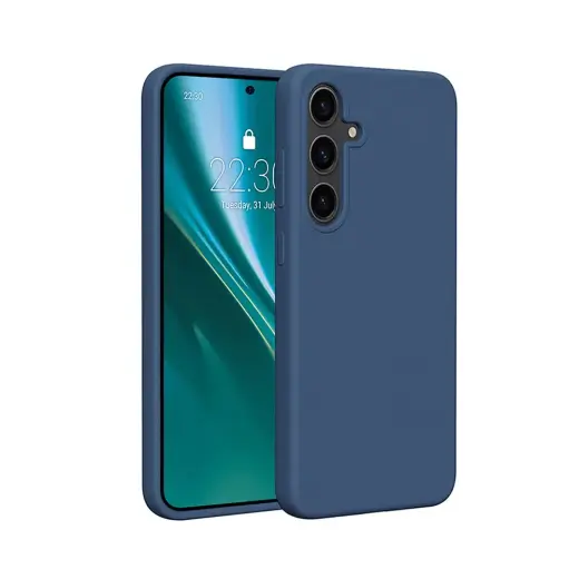 Etteri Silicone case for Samsung Galaxy S24 Plus dark blue Foto 2