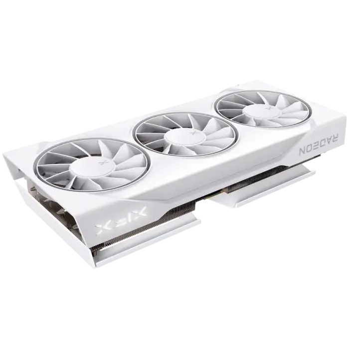 XFX Swift AMD Radeon RX 9060 XT OC White Triple Fan Gaming Edition 16GB GDDR6 128-bit HDMI 2x DP Фото num