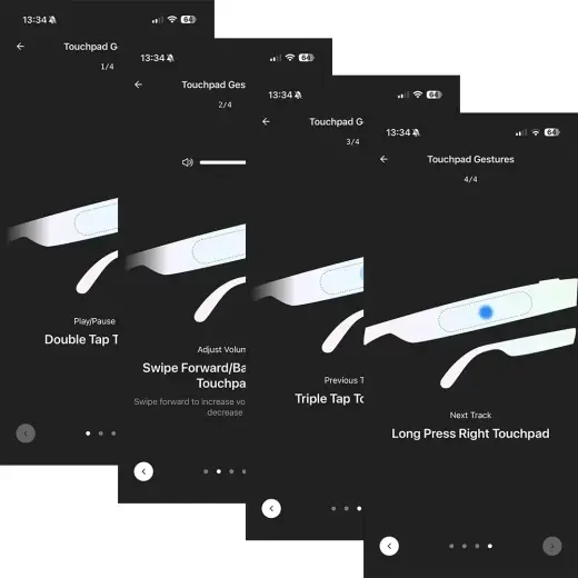 Blavec Smartglasses SG-01 HD camera, AI, Wi-Fi (SG01-B) black Foto 9