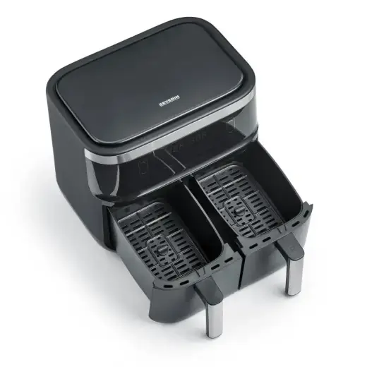 Severin Double Airfryer XXL 3,8l black Schwarz FR 2453 (FR 2453) Photo