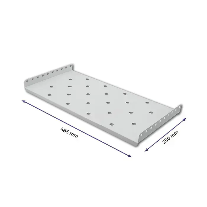 Qoltec Mount shelf for RACK | 490 * 250 Foto 3