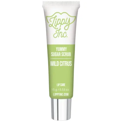 Lippy Inc., Yummy Wild Citrus, Lip Scrub, Citrus, 15 g