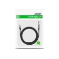 Ugreen stereo audio AUX cable 3,5 mm mini jack - USB Type C for smartphone 1 m black (CM450 20192) Photo
