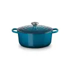 Le Creuset Cast iron pot round Ø26cm / 5,3L blue Photo