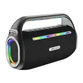HiFuture Music Box 100 Bluetooth Speaker + 2 microphones (black) Фото num