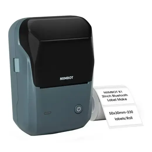 Niimbot B1 wireless label printer (LakeBlue) Foto 5