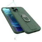 Ring Case silicone phone case with stand for iPhone 12 Pro Max brown — Photo 5