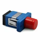 Qoltec Adapter fiber optic hybrid SC/UPC - ST/UPC | Simplex | Multimode — Foto 1
