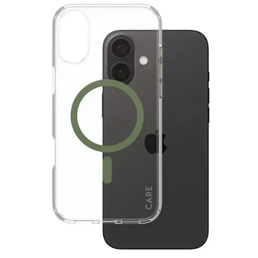 CARE by PanzerGlass Flagship Case iPhone 16 Plus 6.7" green|green MagSafe 1371 Foto 2