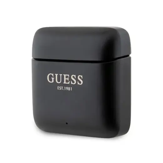 Guess słuchawki Bluetooth GUTWSSU20ALEGK TWS + stacja dokująca czarny|black Printed Logo Foto 4