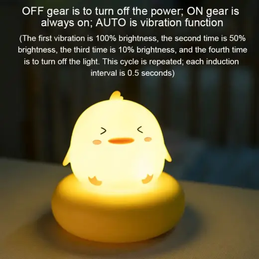 Night lamp W-007 Duck Photo