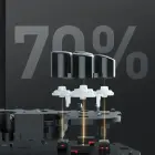 Machenike G5Pro Premium Edition Wireless Game Controller with Charging Station - Black and Gold Photo