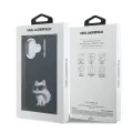 Karl Lagerfeld IML Aquarelle Choupette Case for iPhone 16 Black — Photo 6