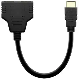 Adapteris Savio HDMI Splitter Male - 2 x HDMI Female Foto 1