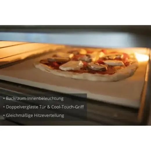 Unold Pizza Oven Luigi silver (68816) Foto 4