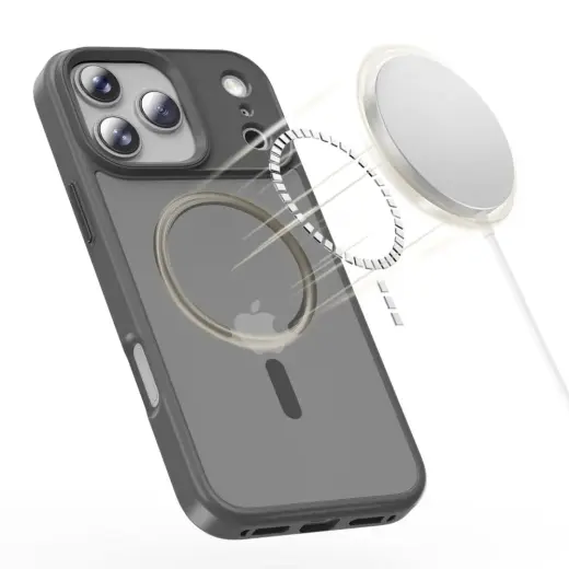 TECH-PROTECT MAGMAT MAGSAFE IPHONE 17 PRO MAX MATTE CRAYON GREY Foto 4