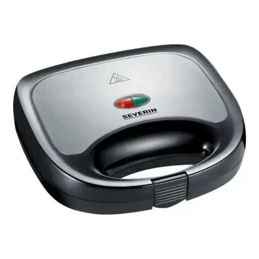 Severin Sandwich Maker stainless steel black Schwarz SA 2969 (SA 2969) Foto 5