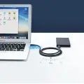 USB 2.0 M-M UGREEN kabelis US102, 0,5 m (melns) Foto 6