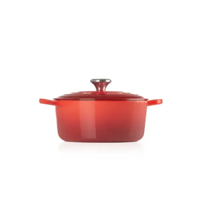 Cast iron pot round Ø24cm / 4.2L red Photo