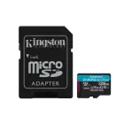 Kingston memory card 128GB microSDXC Canvas Go Plus Gen4 200MB/s A2 U3 V30 + adapter Фото num