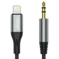 Dudao audio cable Lightning - mini jack 3.5mm gray (L11PRO) Foto 1