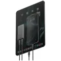 Wall charger Energea TravelWorld Edge 65W 2xUSB-C PD|PPS|QC3.0 (US|UK|EU) graphite Foto 3