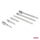 Socket adapters hex HEX 1/4" 3/8" 1/2" AMIO-04781 — Photo 2