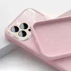 Soft Silicone Lens Case for Iphone 14 Pro light pink — Foto 2