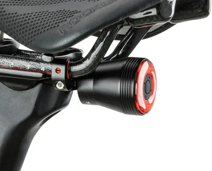 Rockbros Q5 Rear Bike Light with Intelligent Stop System - Black Foto 6
