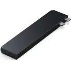 Adapter HUB 7in1 2 x USB C Satechi Pro HUB Slim ST-HUCPHSD for MacBook midnight Фото num