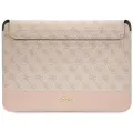 Guess Sleeve GUCS14PS4SGP 14" pink|pink 4G Stripe Metal Logo Фото num