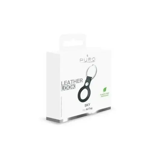 Puro SKY Case AirTag EcoSkinczarny|black ATSKY1BLK brelok Фото num