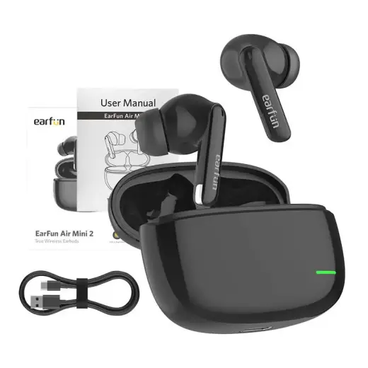 Wireless earphones TWS EarFun AirMini2 (black) Foto 2