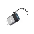 BWOO Adapter USB - USB-C Gray OTG BZ-35 Фото num