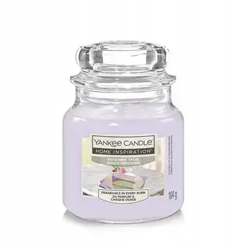 Yankee Candle Home Inspiration Candle Patisserie Treat ( cukrářský zážitek ) - Vonná svíčka 104.0g