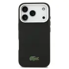 Lacoste Iconic Petit Pique Metal Logo MagSafe Case for iPhone 17 Pro Black Foto 2