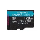 Kingston memory card 128GB microSDXC Canvas Go Plus Gen4 200MB/s A2 U3 V30 + adapter Фото num